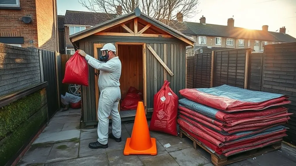 Garage & Shed Roof Removal in Nine Elms — HSE-licensed specialists